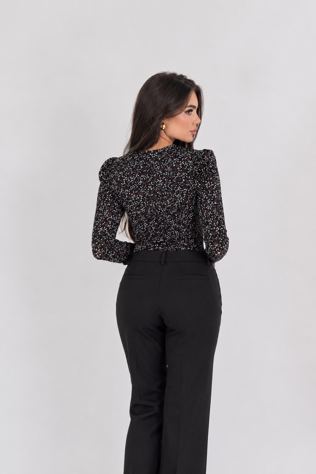 TOP MMABW01861 ROSE RAMPICANTI NERO