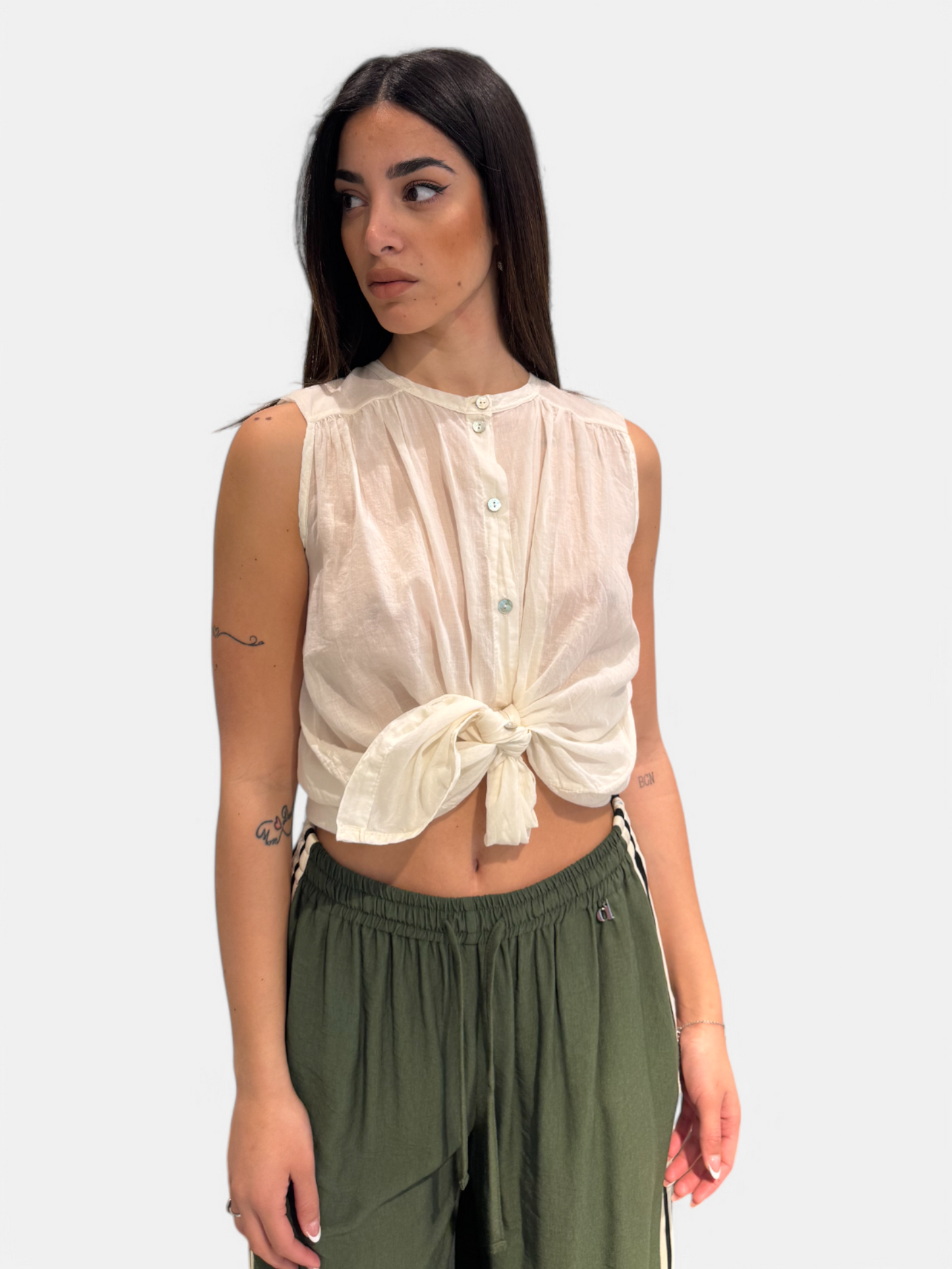 C239W016A-BURRO - CAMICIA - DIXIE