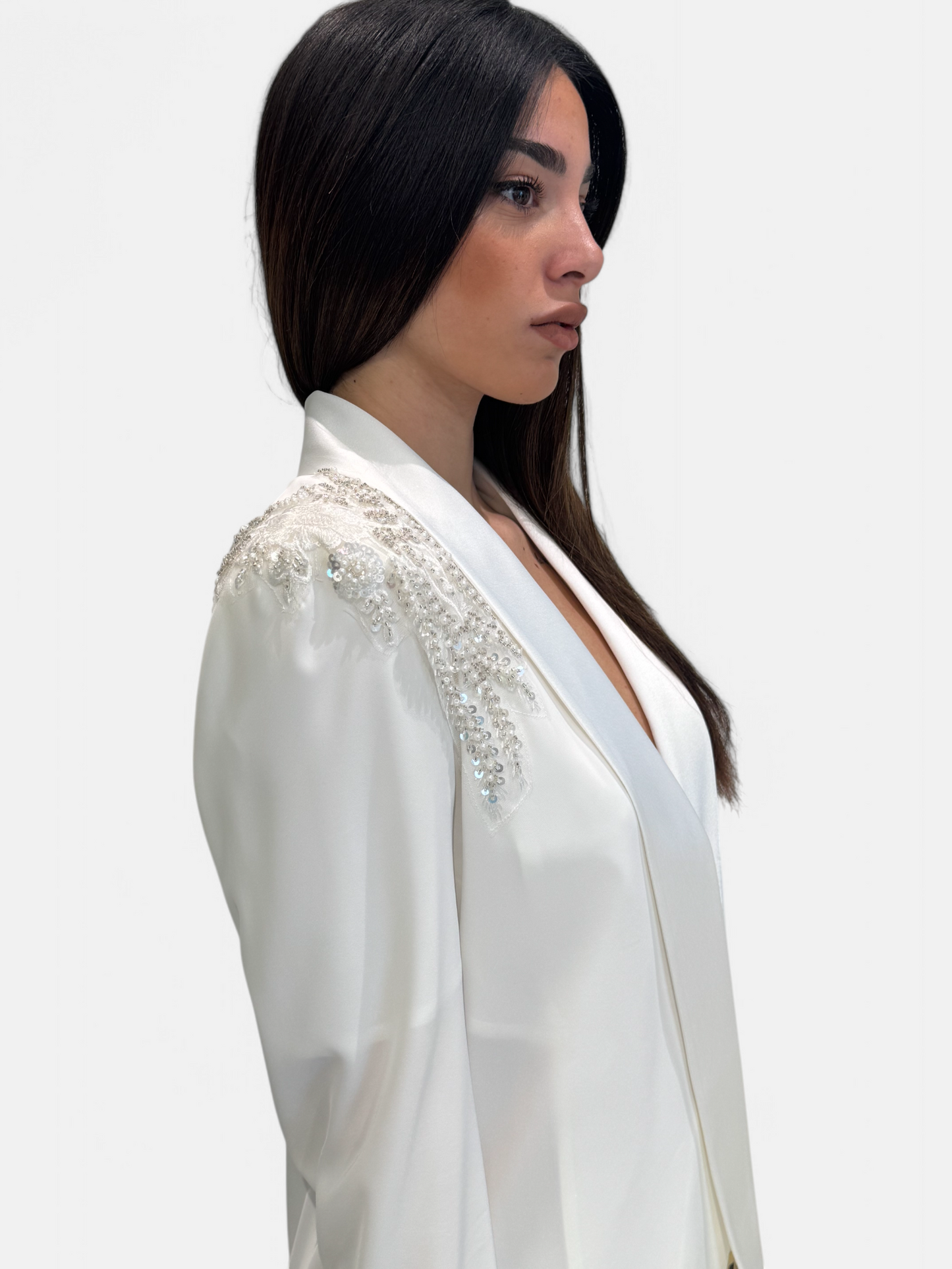 ZMF0215-BIANCO - ABITO - BABYLON W LES FEMMES