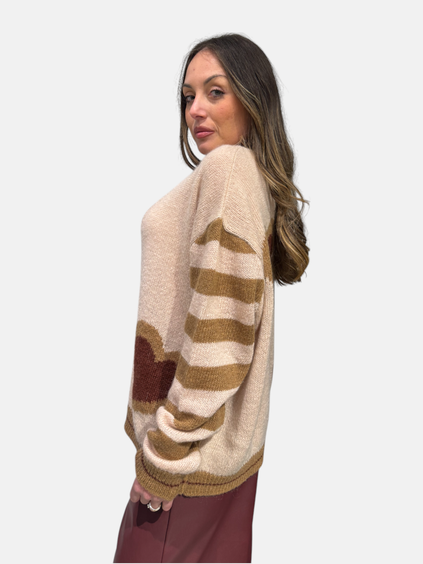 3M0306-SKIN - CARDIGAN - KONTATTO