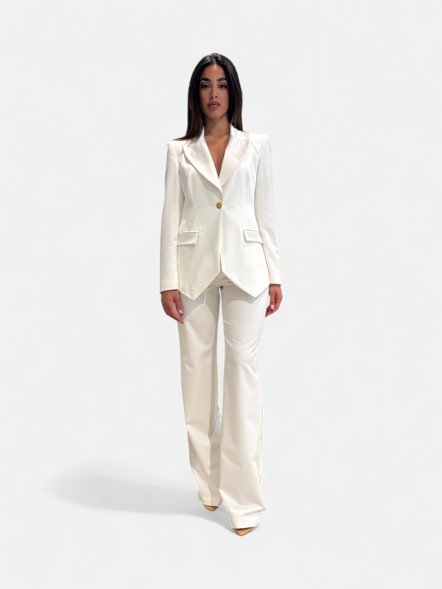 G252-BIANCO - GIACCA - MONIQUE GARCONNE