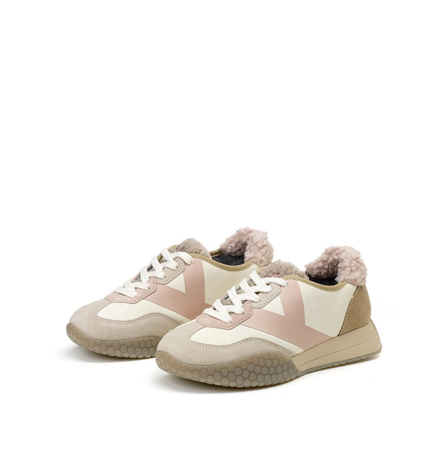 KW9743-NUT/PINK - SNEAKERS - KEH NOO