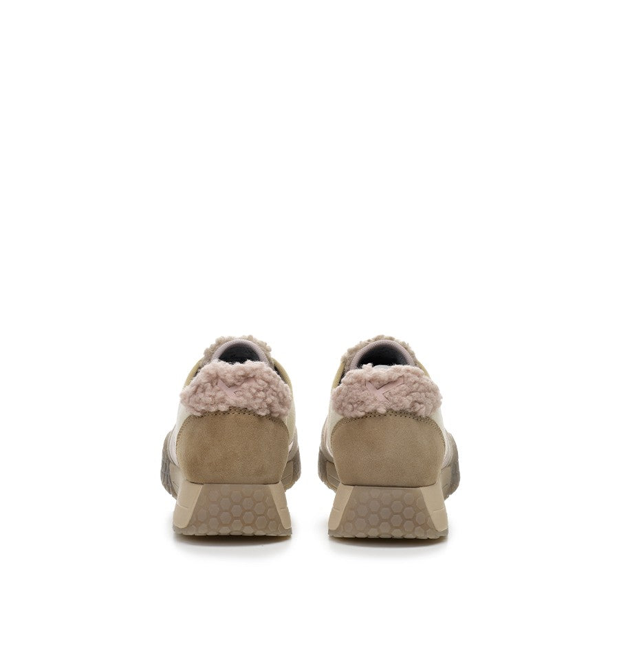 KW9743-NUT/PINK - SNEAKERS - KEH NOO