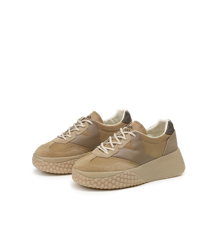KW9768-TAUPE/NUT - SNEAKERS - KEH NOO