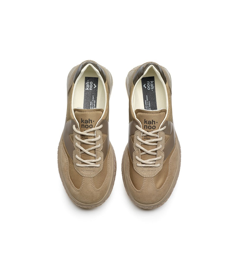 KW9768-TAUPE/NUT - SNEAKERS - KEH NOO