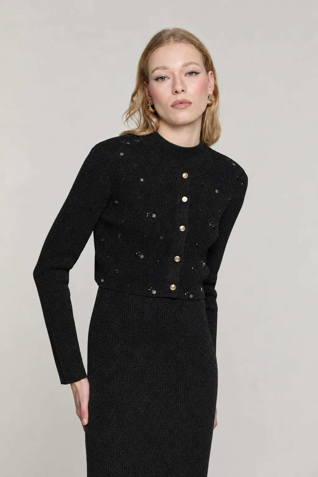 CARDIGAN VERITY BLACK