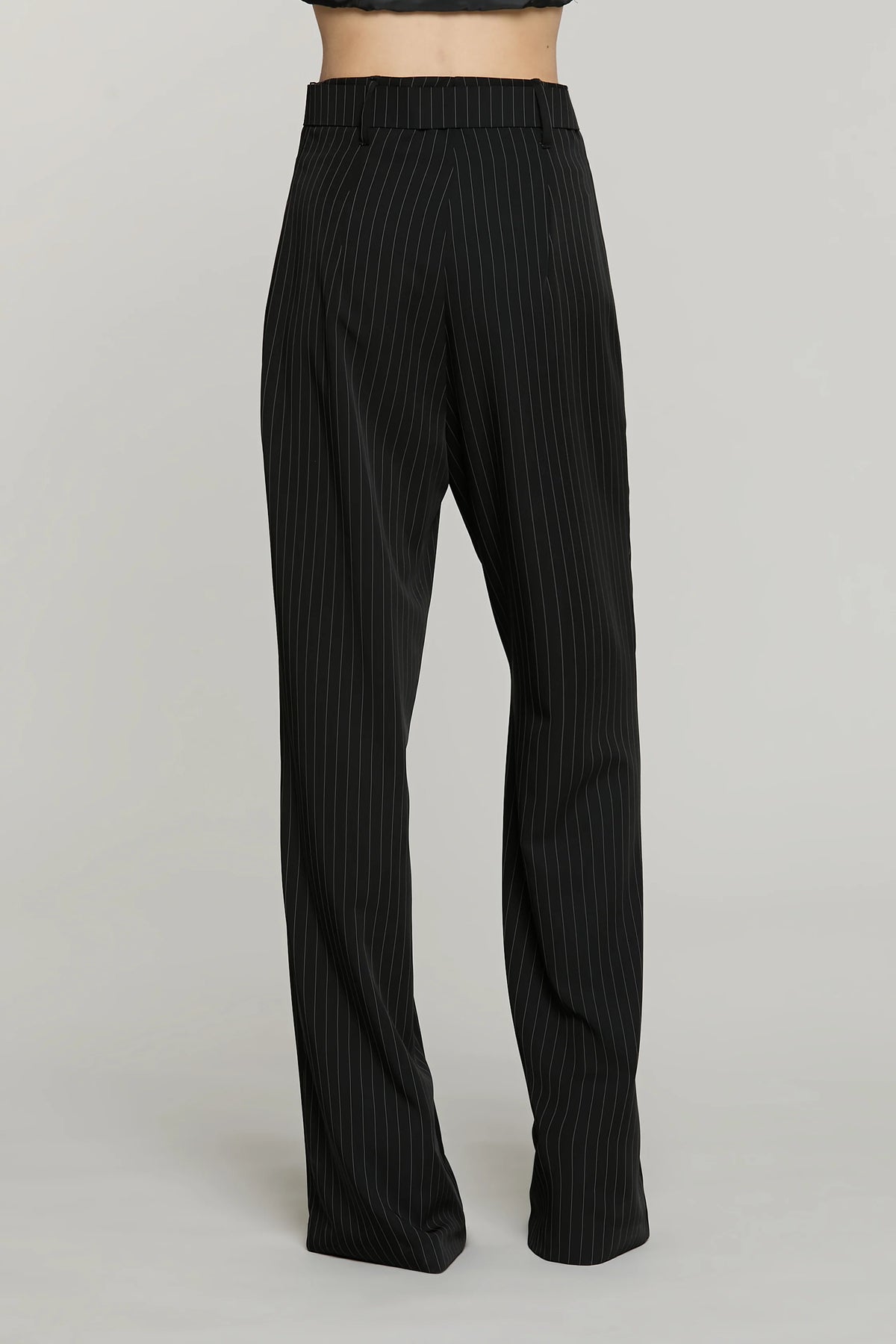 PANTALONE BENETTI GESSATO BLACK