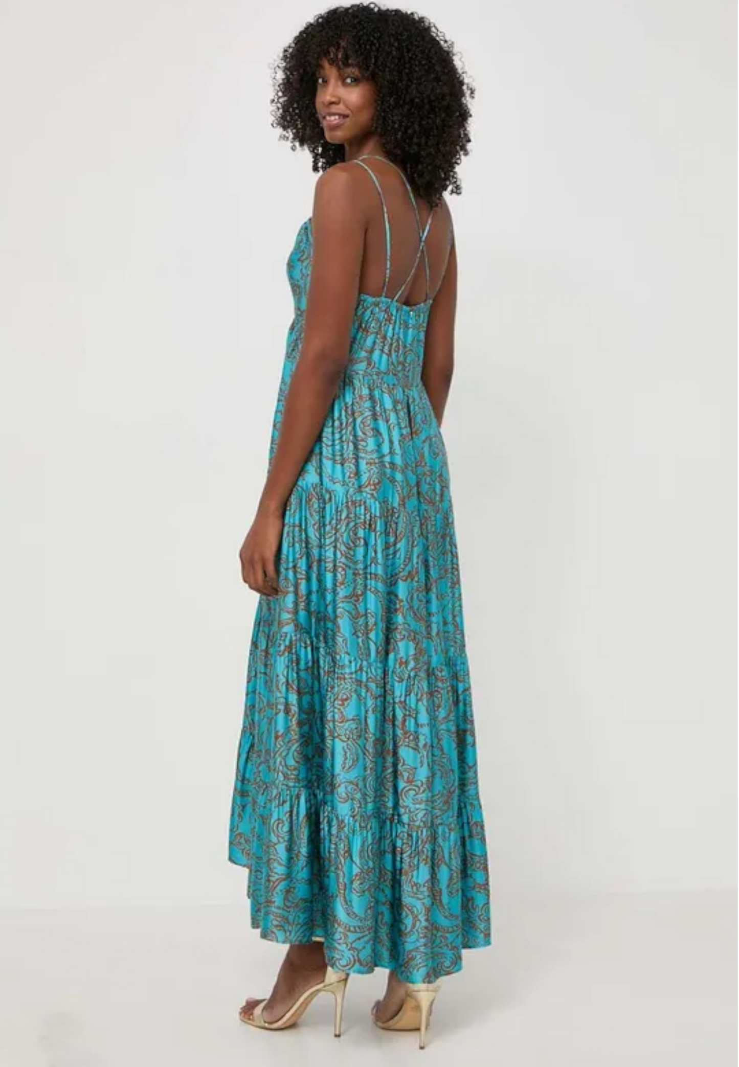 CA4355-TURQUOISE/BRONZE - ABITO - LIU JO