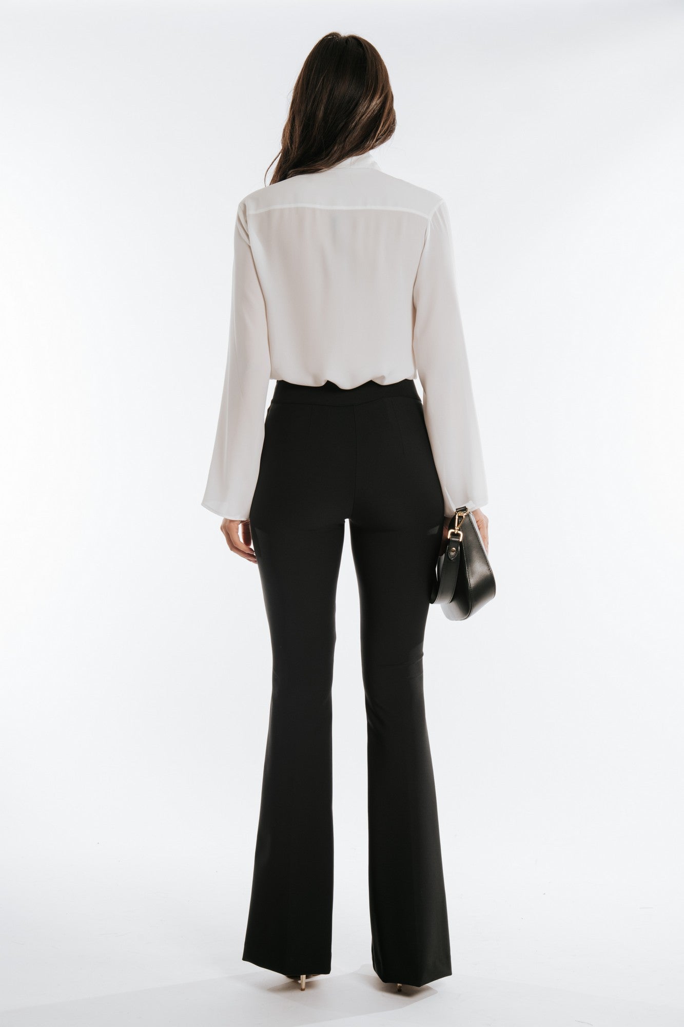 AI24MF0616-NERO - PANTALONE - BABYLON W LES FEMMES