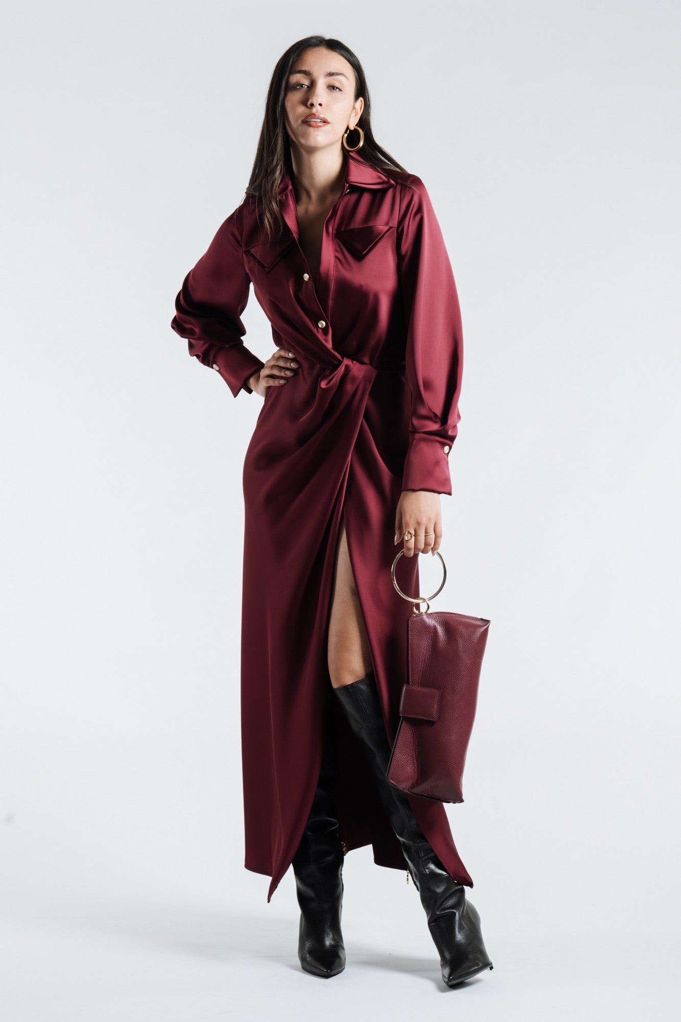 XED0764-BORDEAUX - ABITO - EUREKA