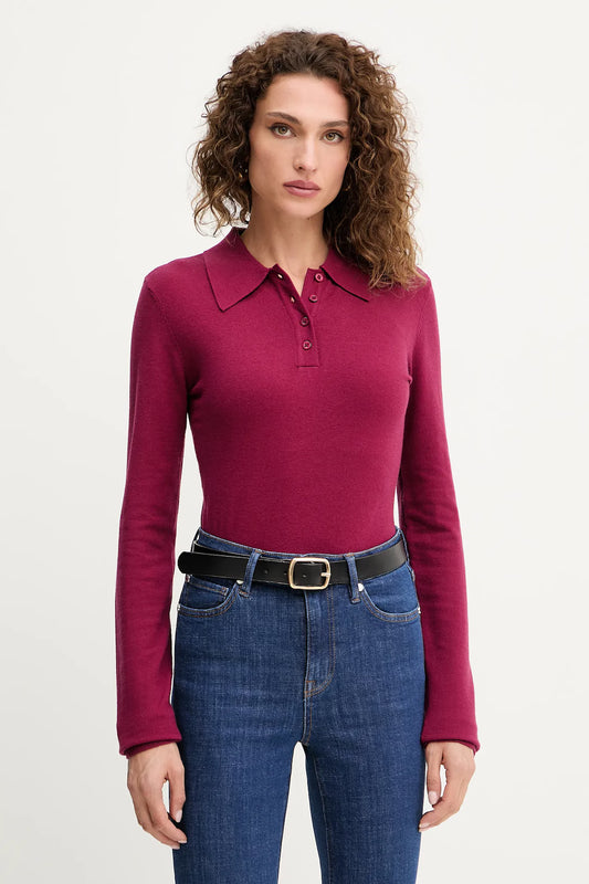 GPA25555PO-REDPLUM - MAGLIA - SILVIAN HEACH