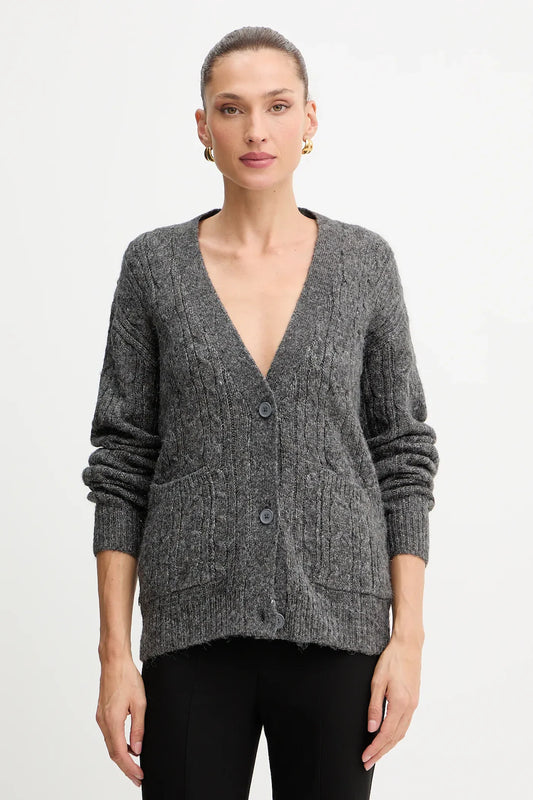 GPA25149CD-GREYSTEEL - CARDIGAN - SILVIAN HEACH