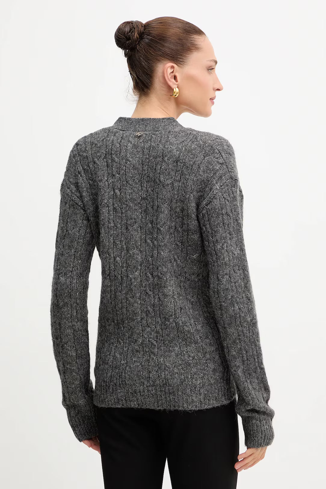GPA25149CD-GREYSTEEL - CARDIGAN - SILVIAN HEACH