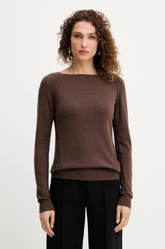 GPA25241MA-COFFEE - MAGLIA - SILVIAN HEACH