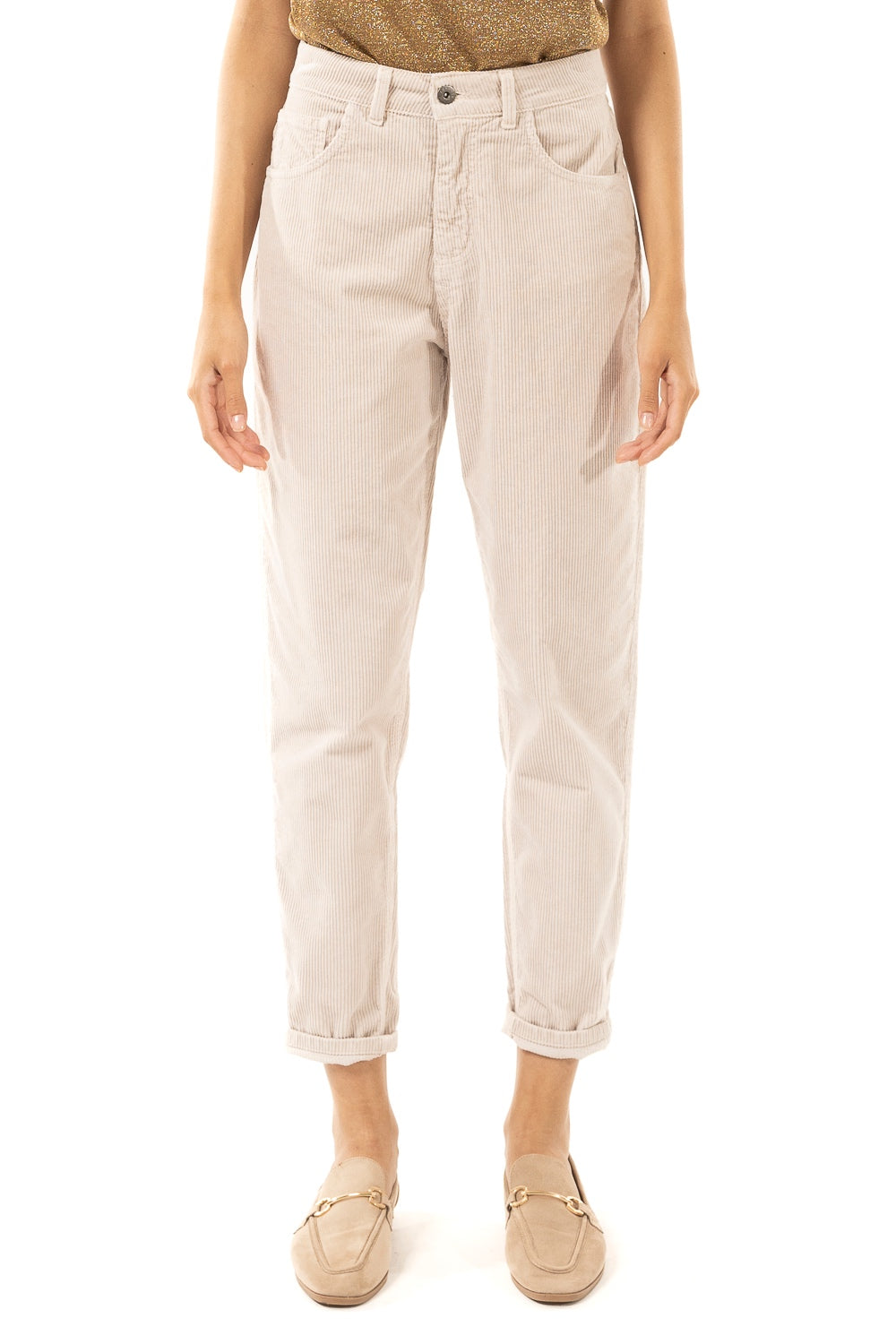 FJ520-PANNA - PANTALONE - KONTATTO