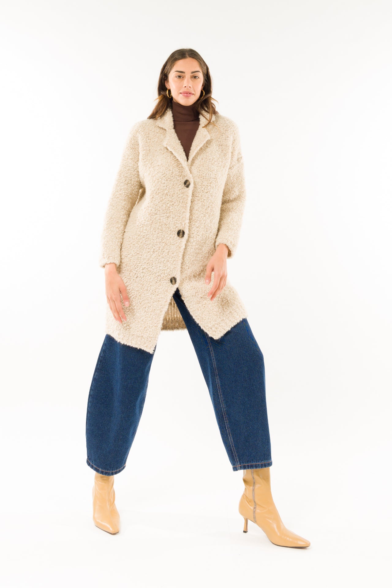 3M0249-ECRU - CAPPOTTO - KONTATTO