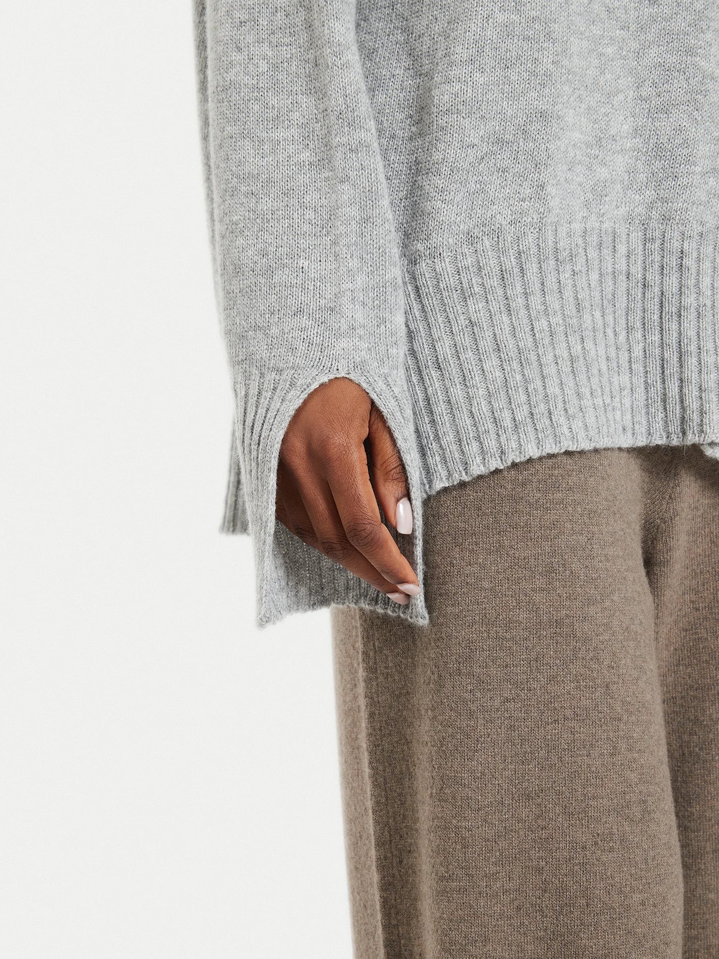 3M0241-GRIGIO - MAGLIA - KONTATTO