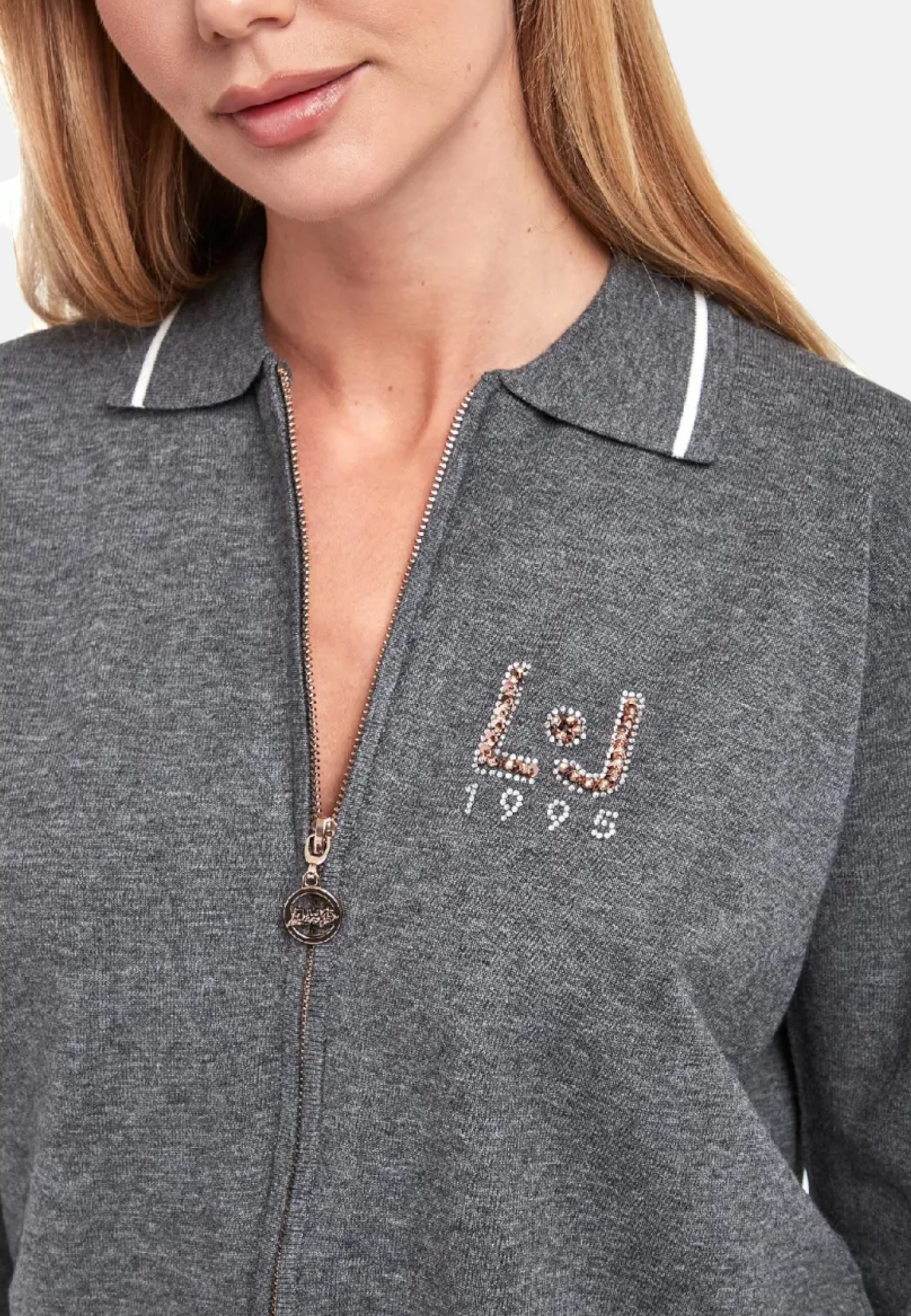 TF4314-ANTRACITE - MAGLIA - LIU JO