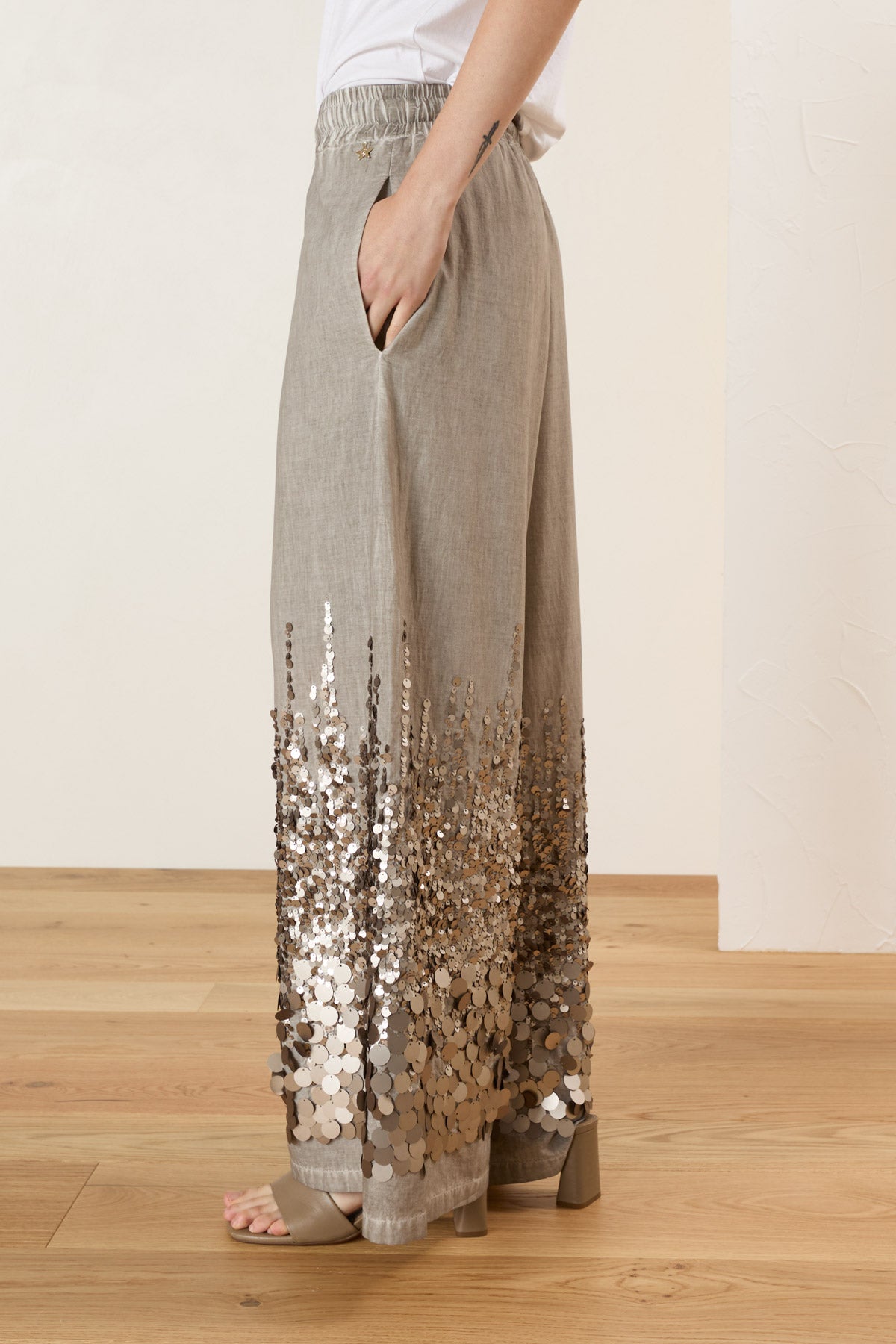 S37M0302-ROCCIA - PANTALONE - SOUVENIR