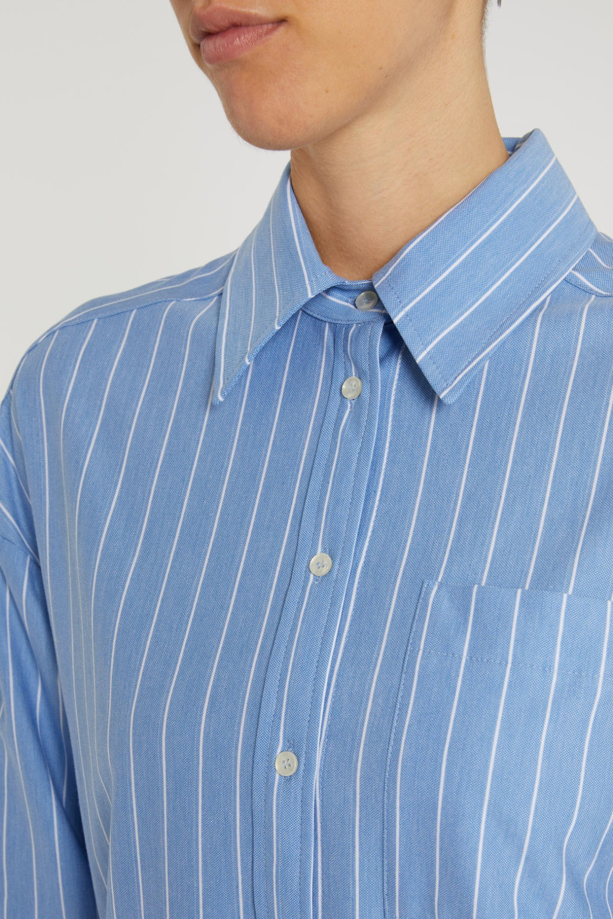 PBJURNA-003AZZURRO/BIANCO - MAGLIA - PENNYBLACK