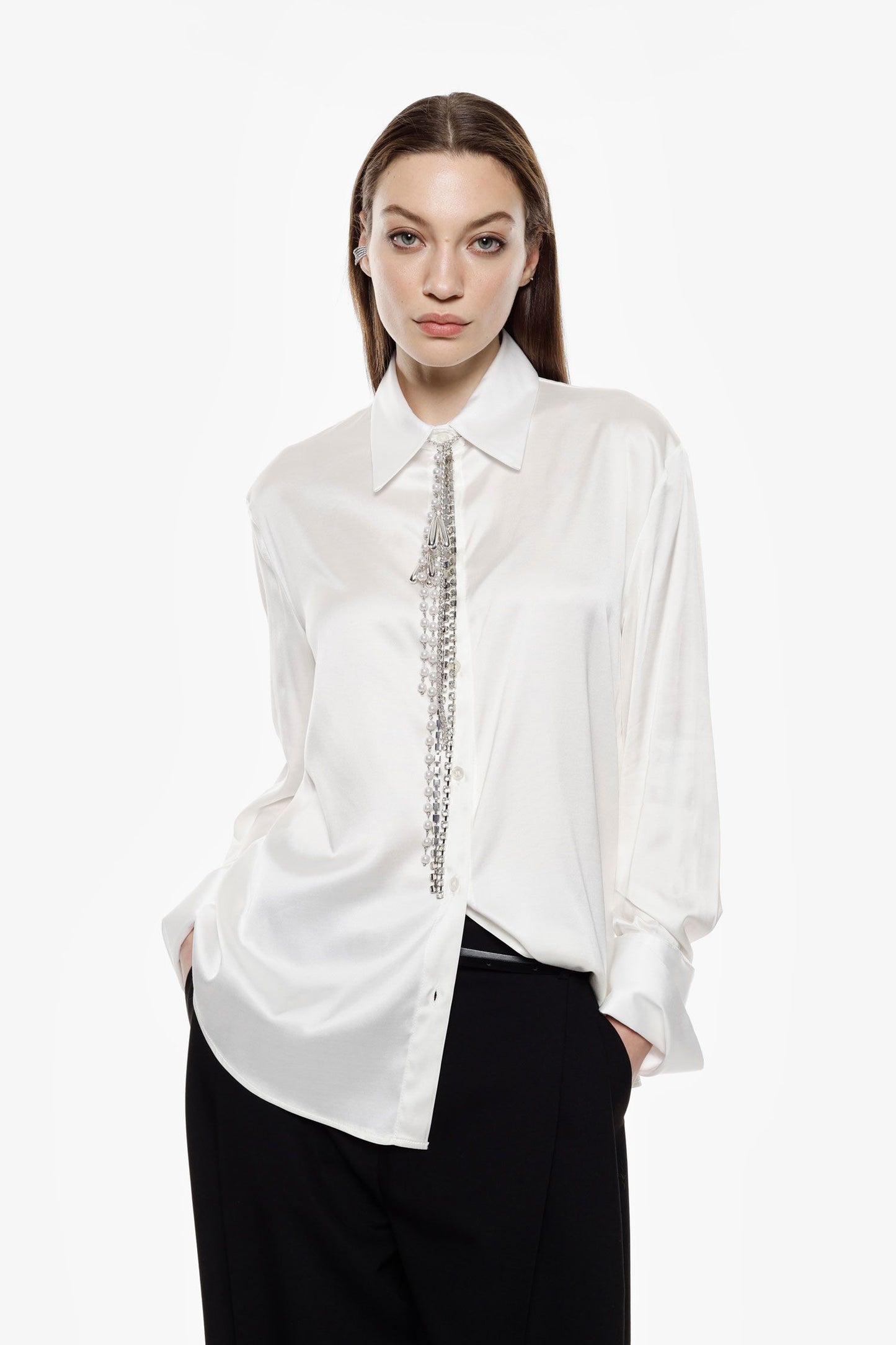 CNL4KIQ-LATTE - CAMICIA - IMPERIAL