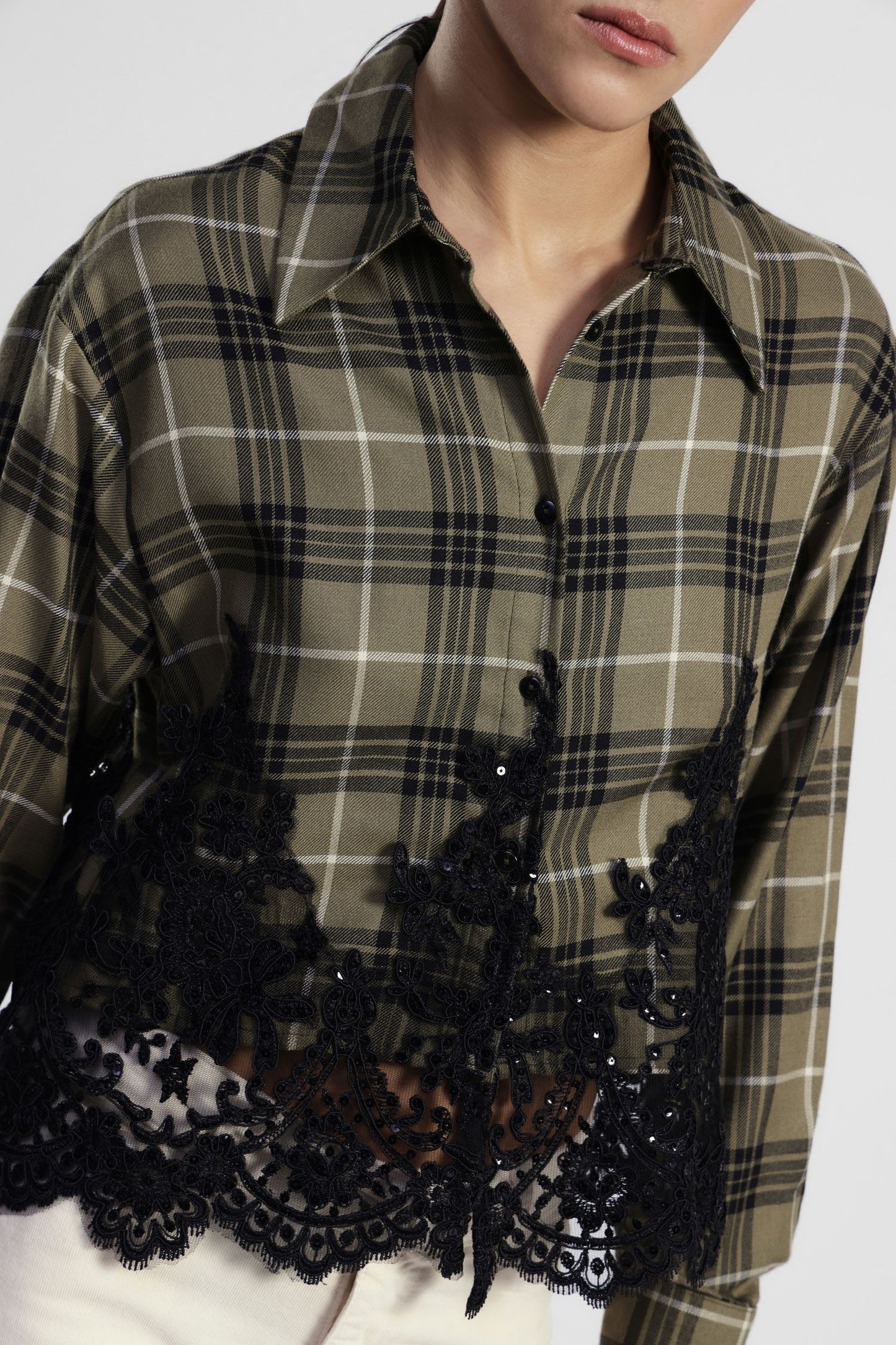 C881Y100-VERDE - CAMICIA - DIXIE