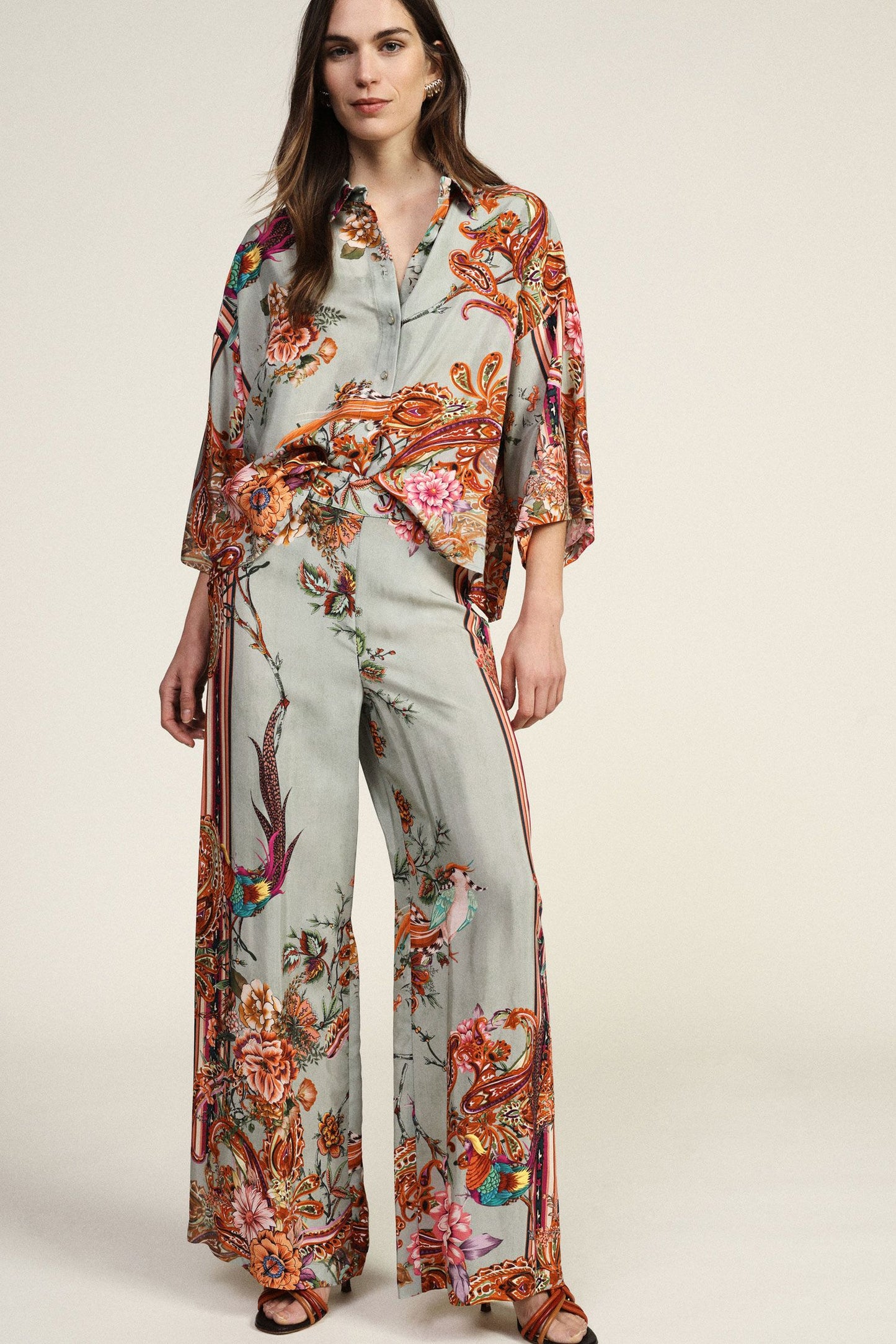 PDH81BFA-SALVIA - PANTALONE - DIXIE