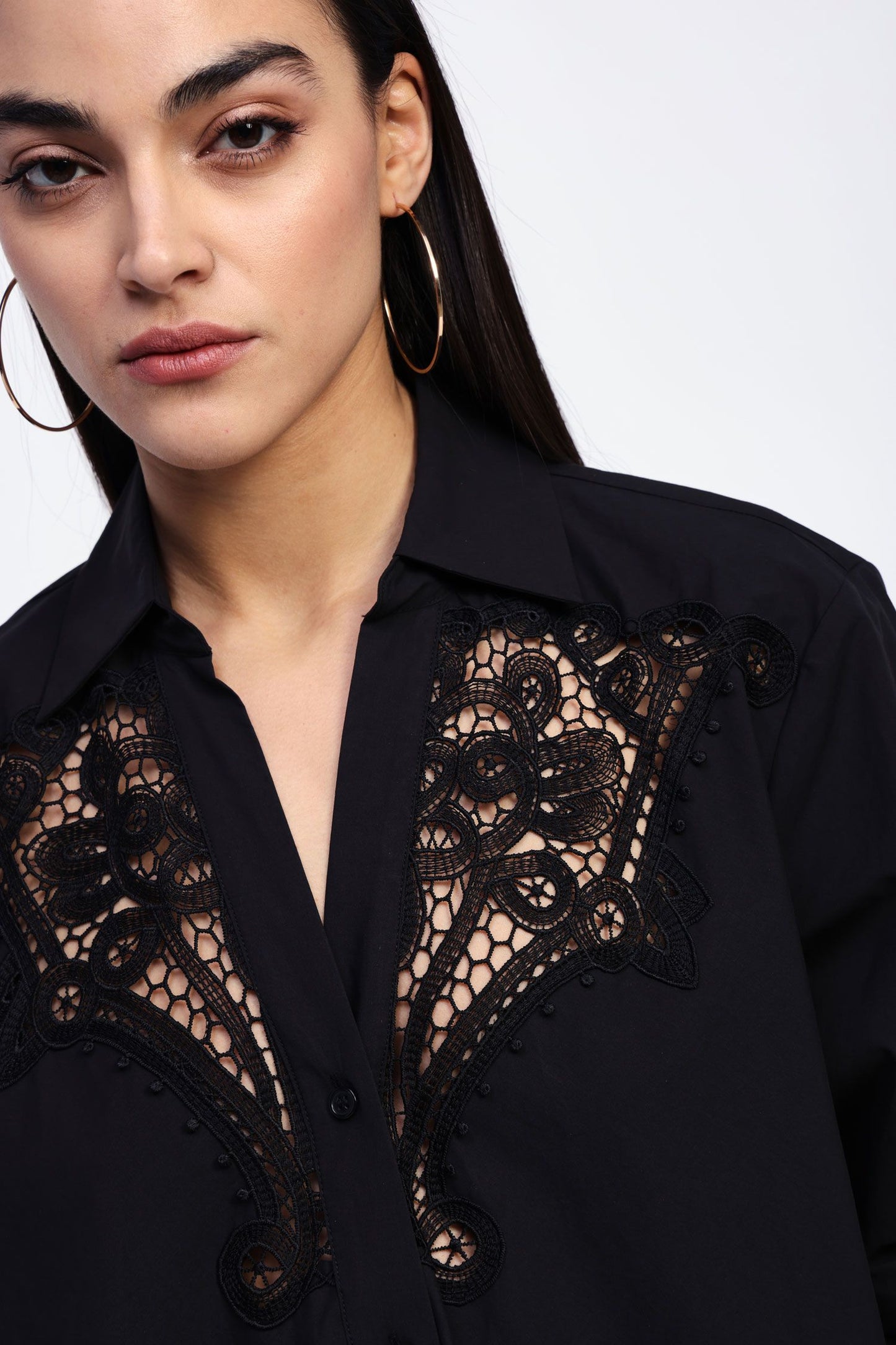 C744W023A-NERO - CAMICIA - DIXIE