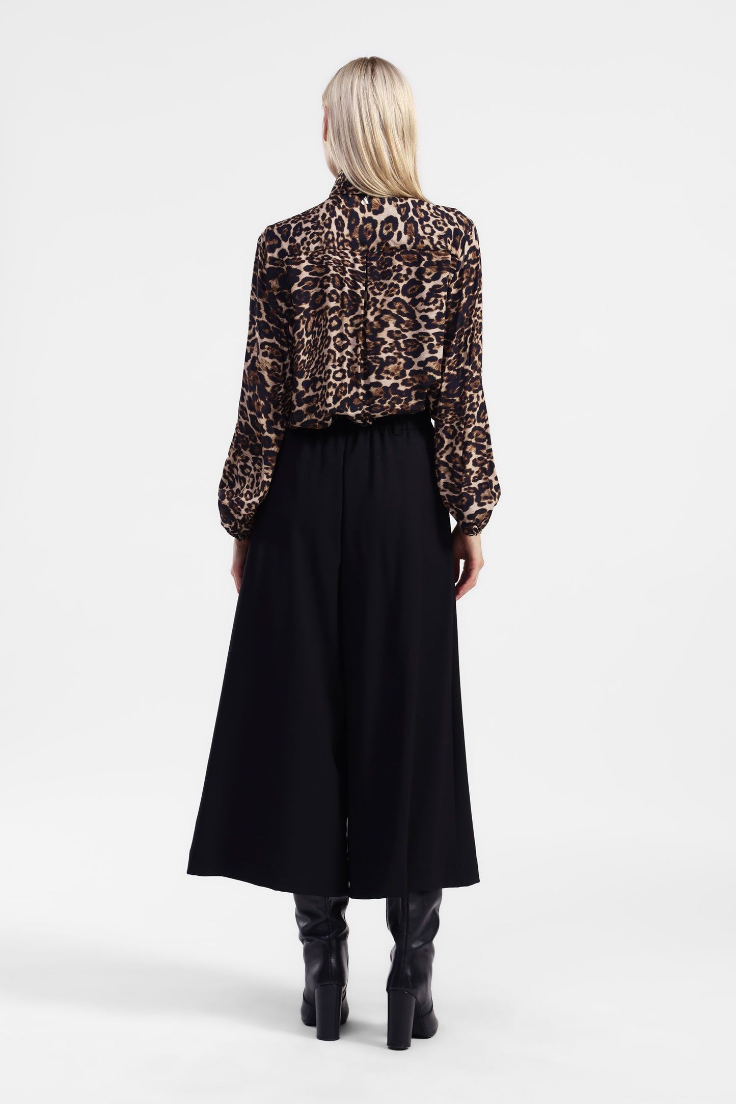 PDNBKHZA-NERO - PANTALONE - DIXIE