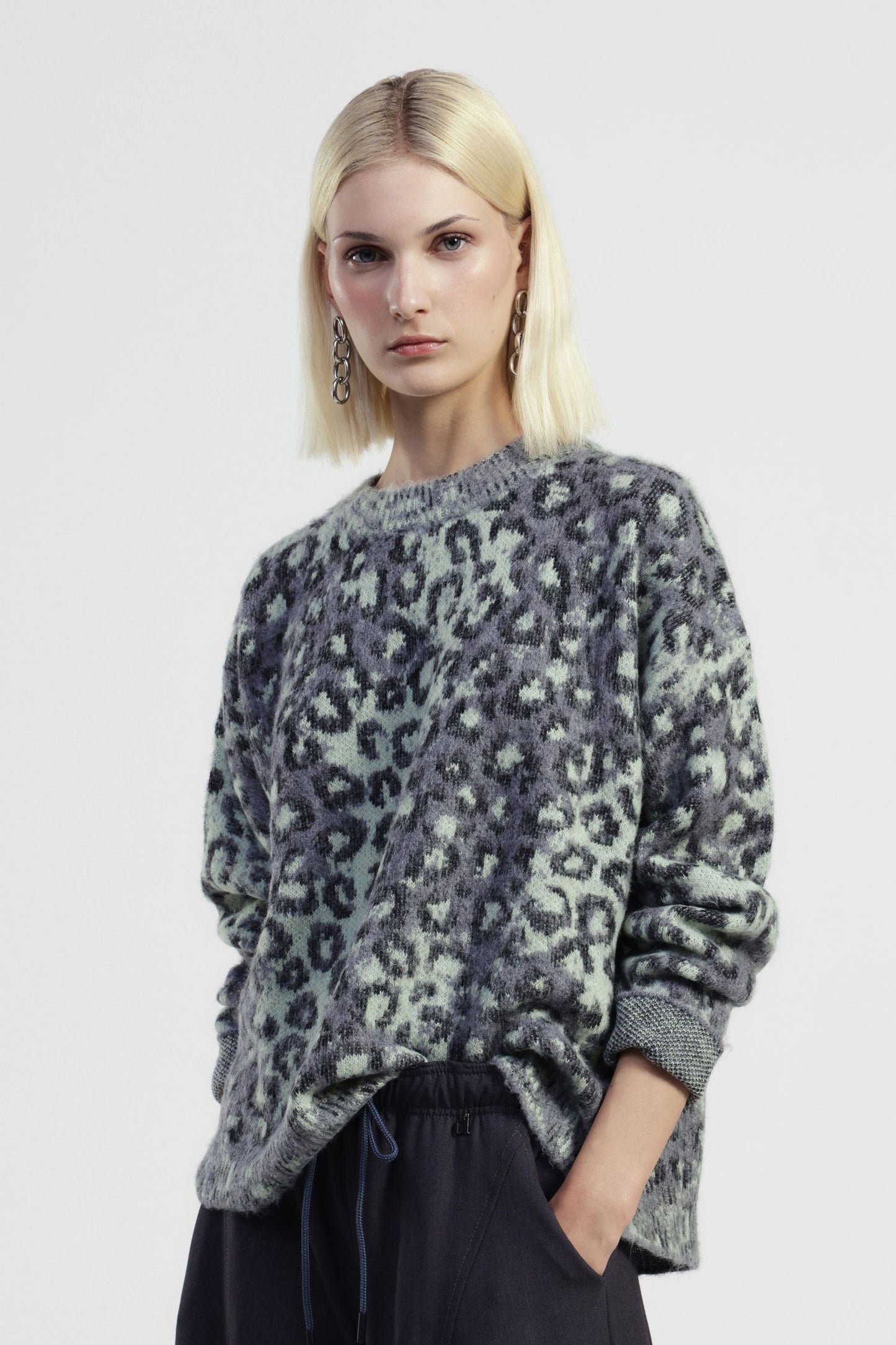 M504Y045A-GRIGIO - MAGLIA - DIXIE