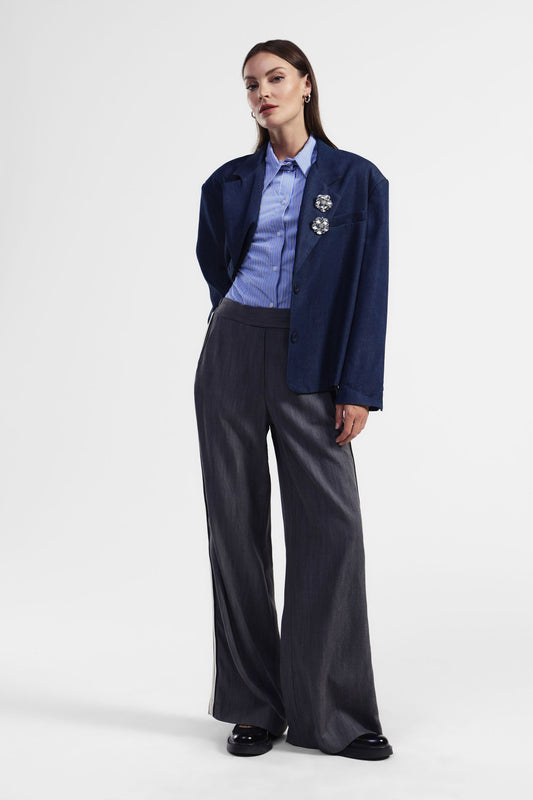 PDO7KCOA-GRIGIO - PANTALONE - DIXIE