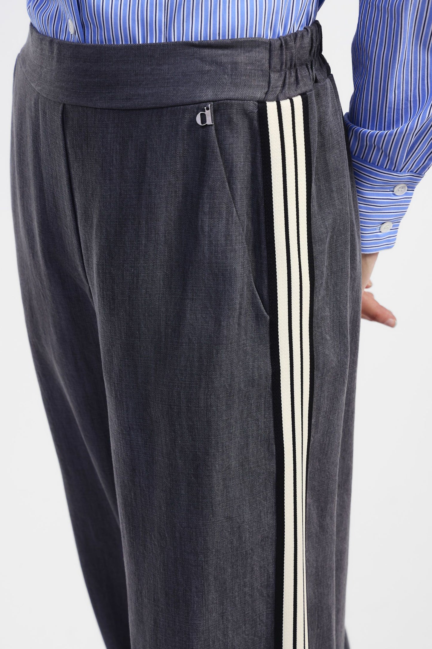 PDO7KCOA-GRIGIO - PANTALONE - DIXIE