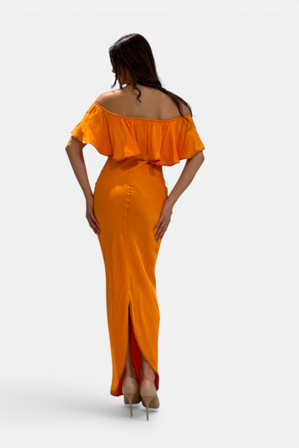 P6155-ARANCIO - ABITO - MOQÈTTE