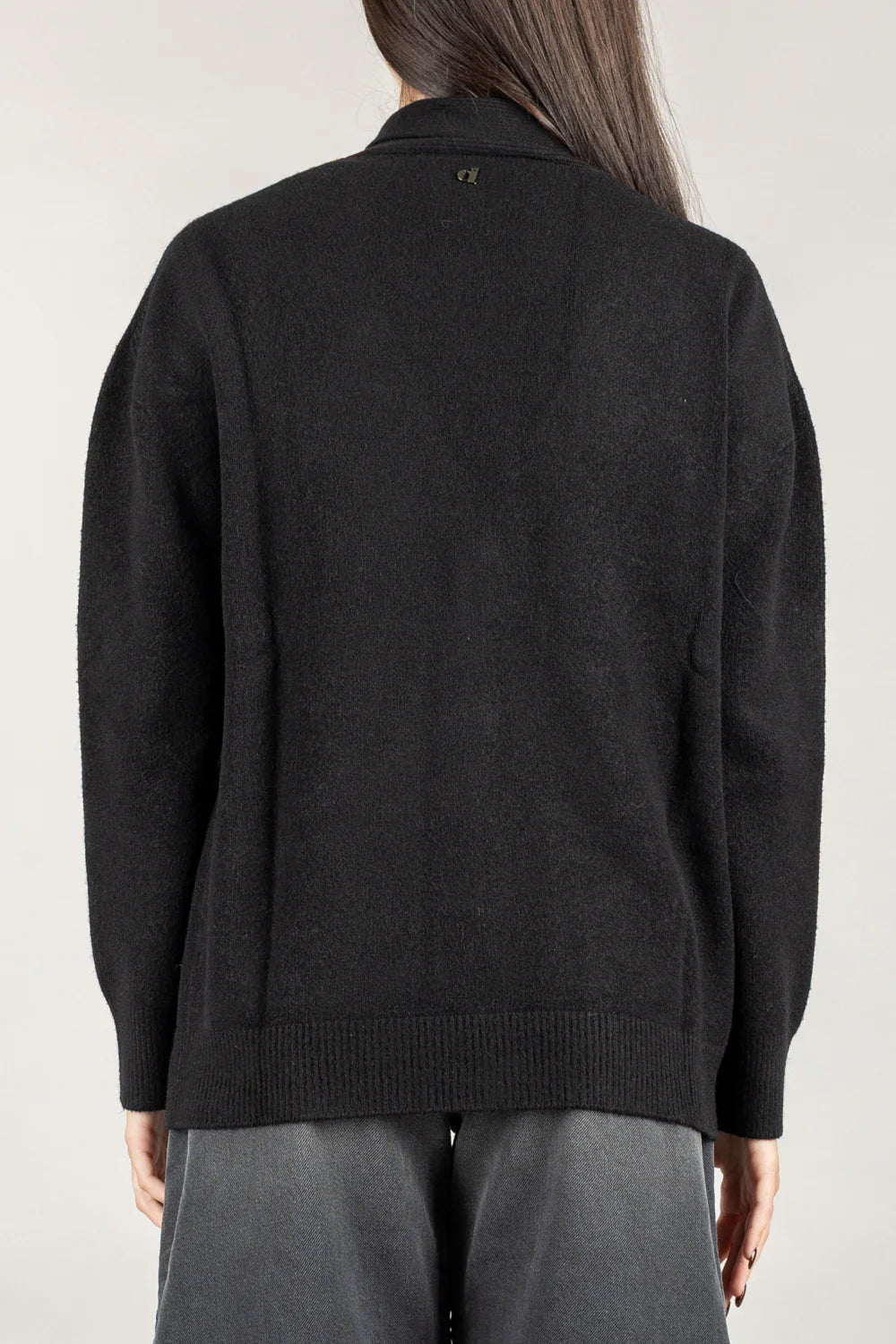 M103Y074A-NERO - CARDIGAN - DIXIE
