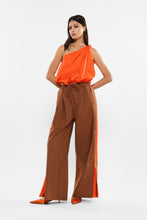 Carica l&#39;immagine nel visualizzatore di Gallery, P4Z9HKU-BROWN - PANTALONE - IMPERIAL
