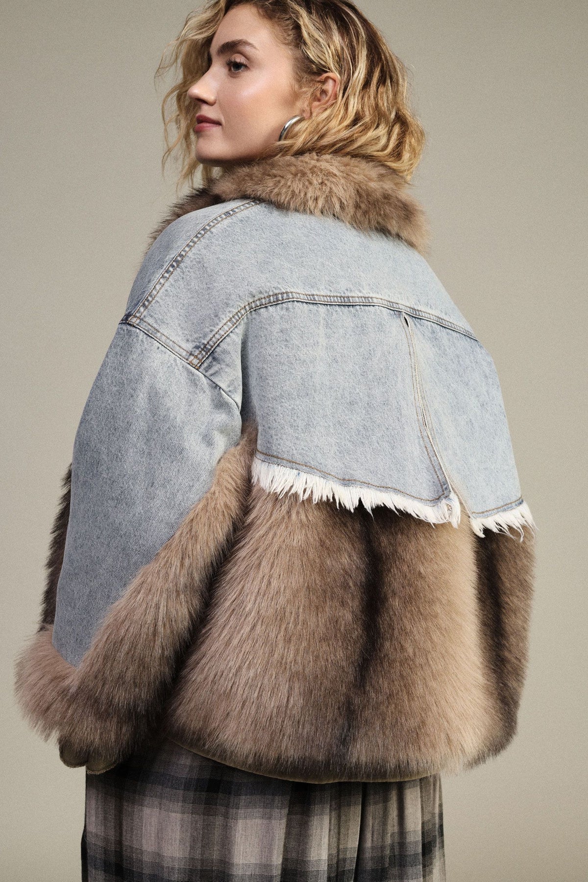 GIUBBOTTO V330B004A DENIM