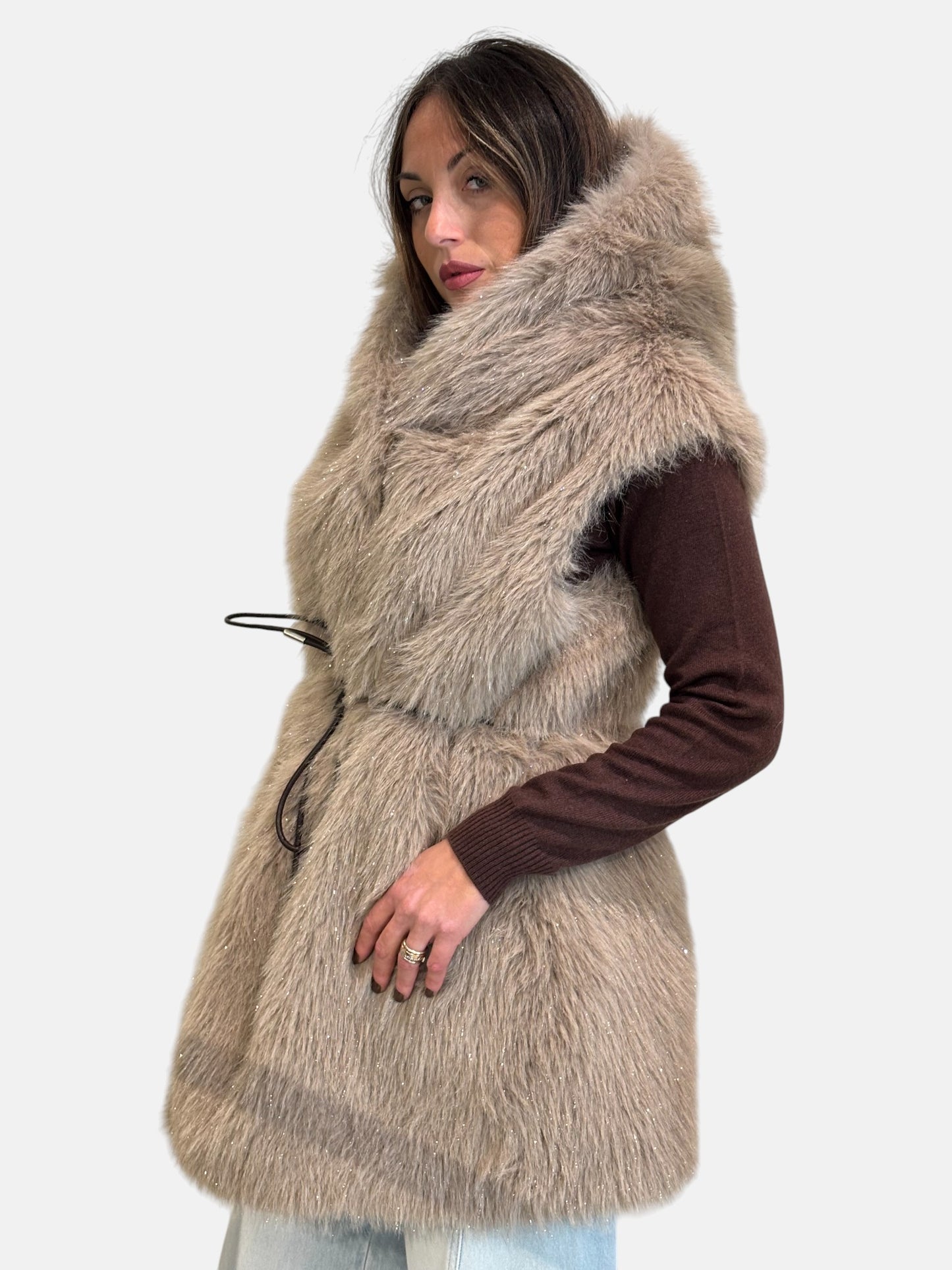 SG402-BEIGE - GILET - GLOX