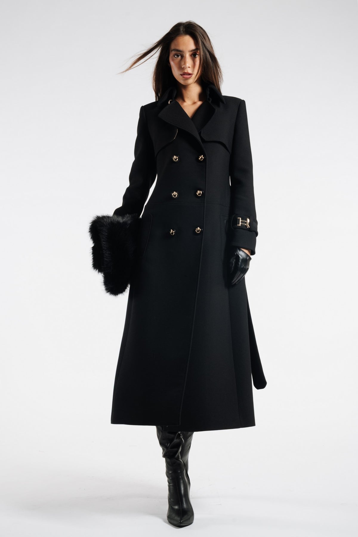 CAPPOTTO YE00244 NERO