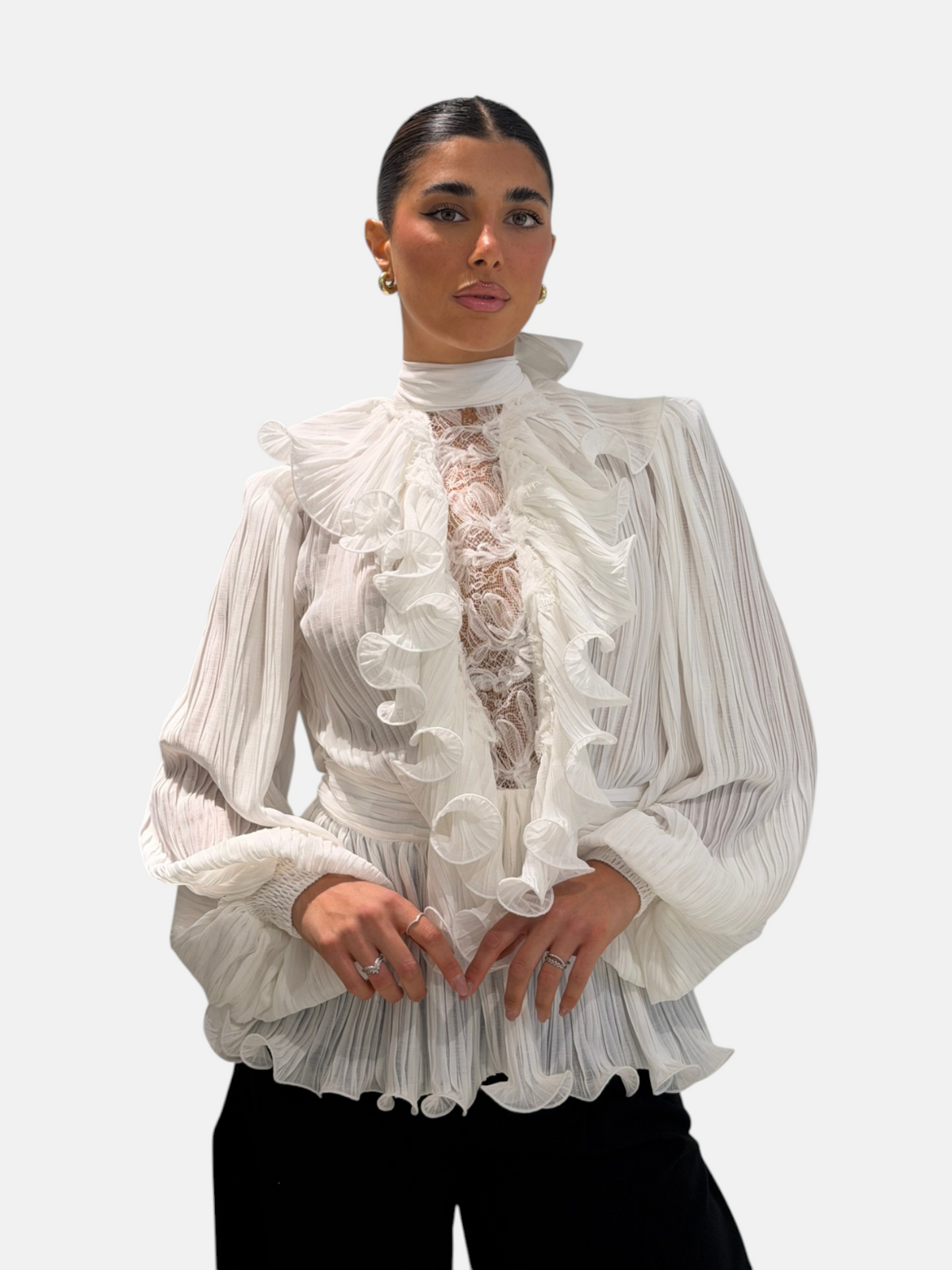 CAMICIA YS00309 BIANCO