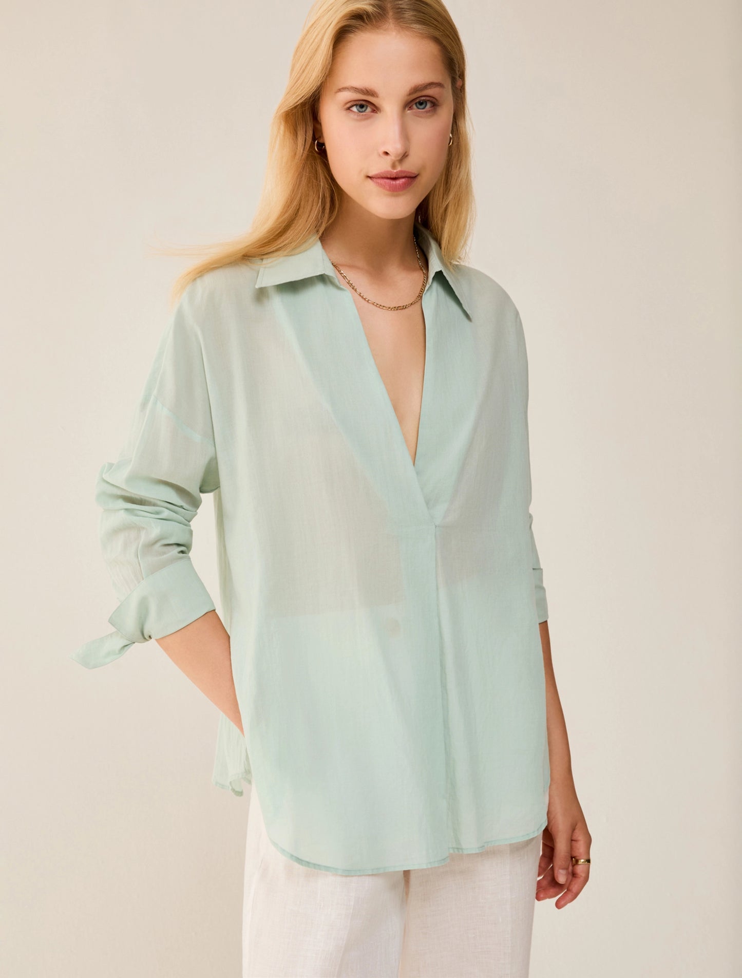 PBBACCESO-003ACQUAMARINA - CAMICIA - PENNYBLACK