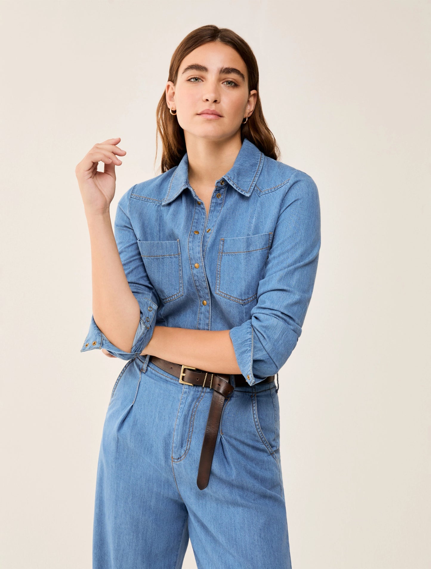 PBBESTROSO-002BLUEJEANS - CAMICIA - PENNYBLACK