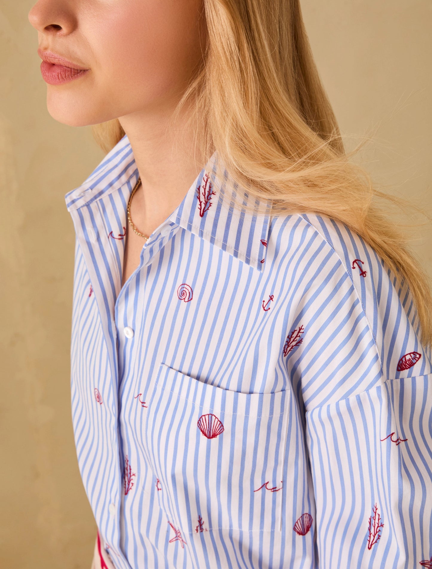 PBBRICETTA-011RIGABIANCO/AZZURRO - CAMICIA - PENNYBLACK