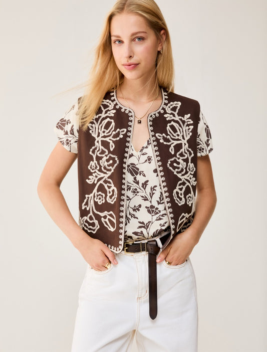 PBBAPOGEO-002MORO - GILET - PENNYBLACK