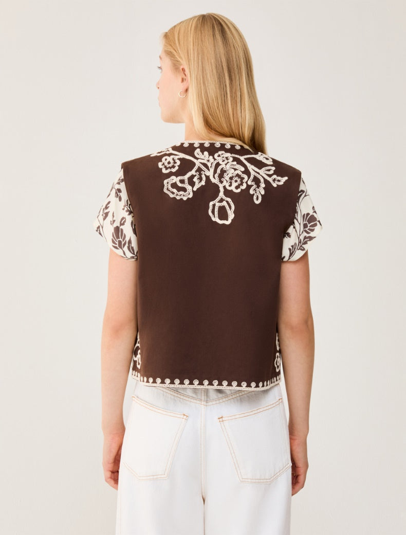 PBBAPOGEO-002MORO - GILET - PENNYBLACK