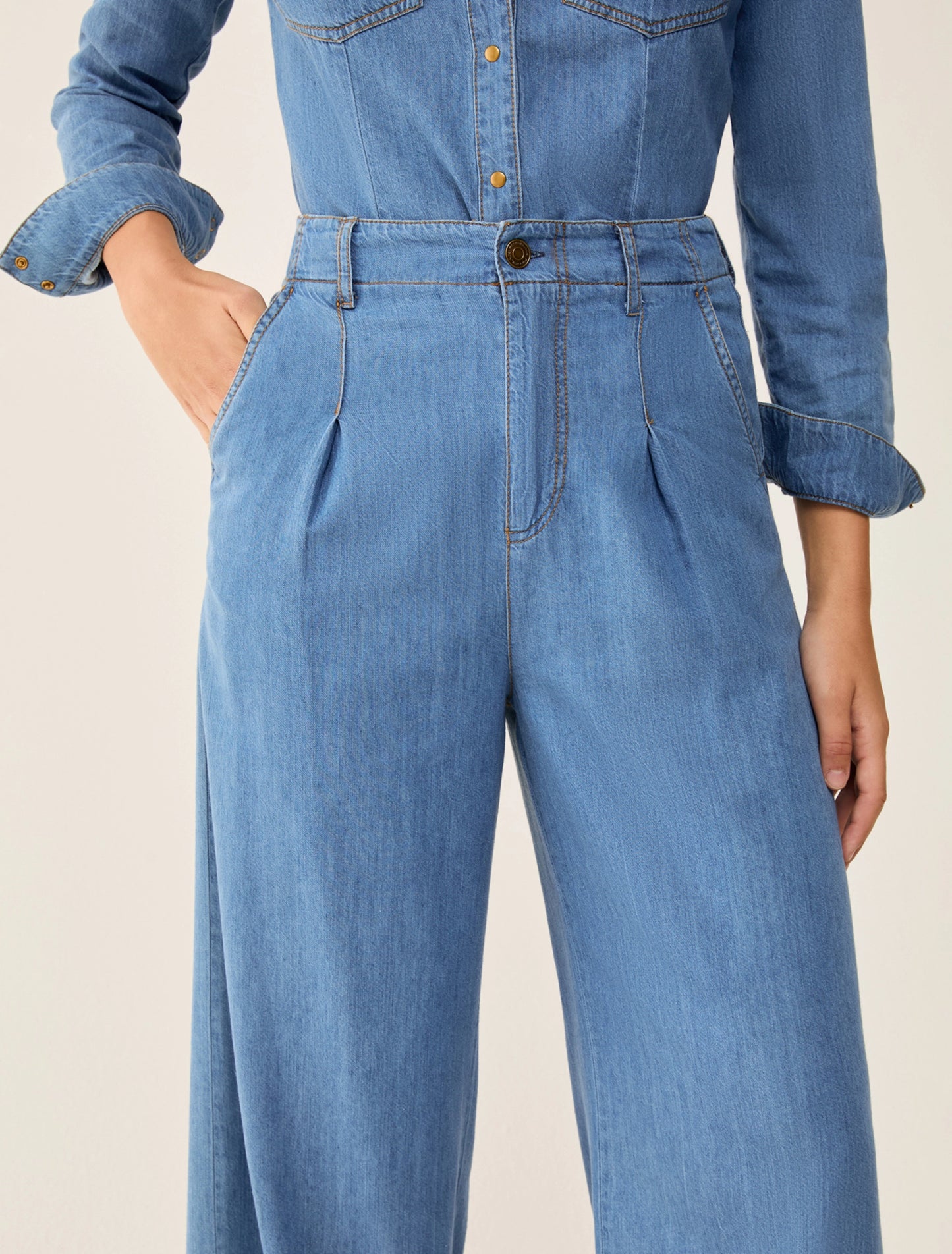 PBBCOMMA-002BLUDENIM - PANTALONE - PENNYBLACK