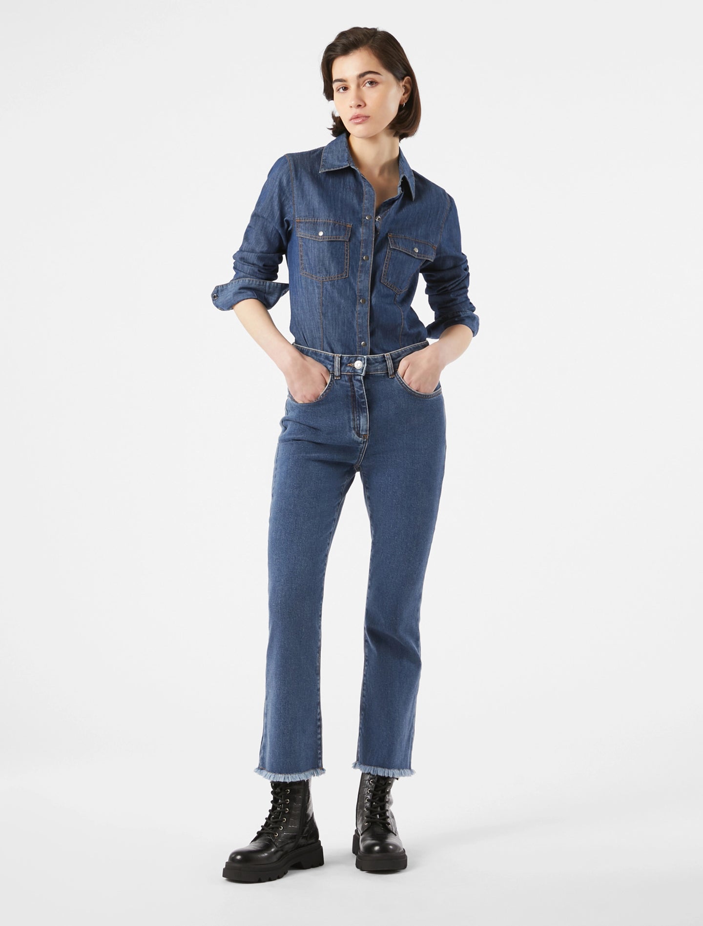 PBMINIFLARE-001DENIM - JEANS - PENNYBLACK