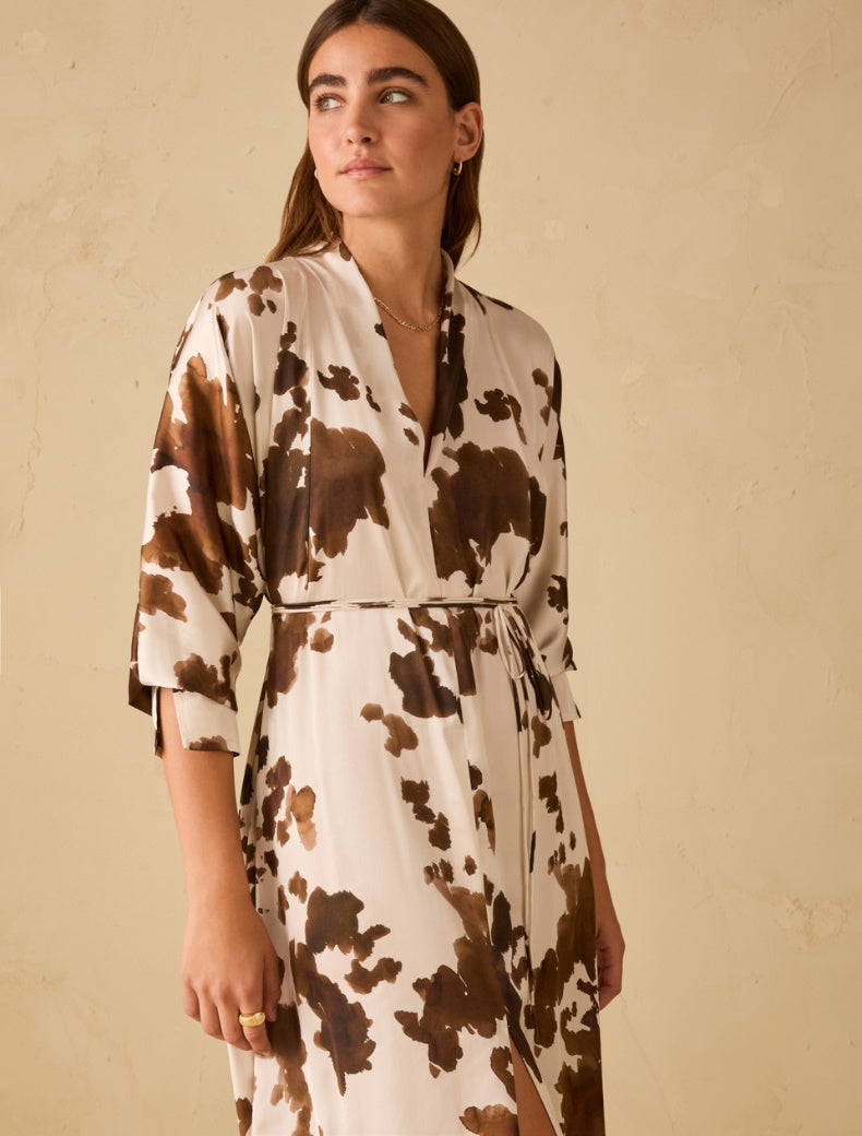 PBBBOARIO-001AVORIO/MARRONE - ABITO - PENNYBLACK
