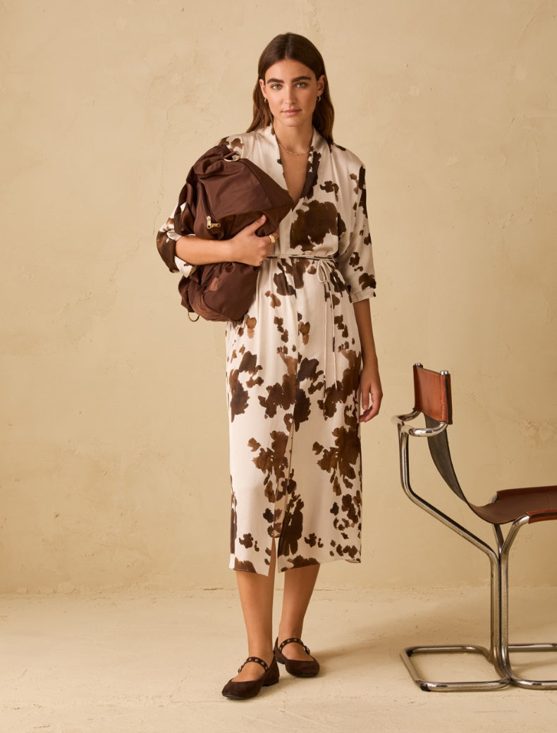 PBBBOARIO-001AVORIO/MARRONE - ABITO - PENNYBLACK