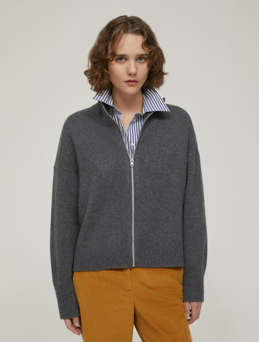 ANTARES-005GRIGIO - CARDIGAN - PENNYBLACK