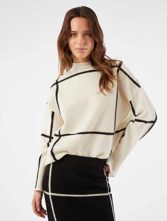 ZENICA-001AVORIO/NERO - MAGLIA - PENNYBLACK